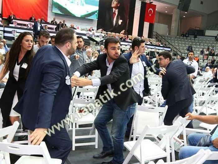 Beşiktaş kongresinde kavga