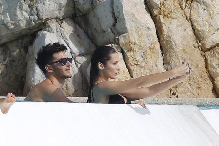 Bella Hadidin Cannes tatili
