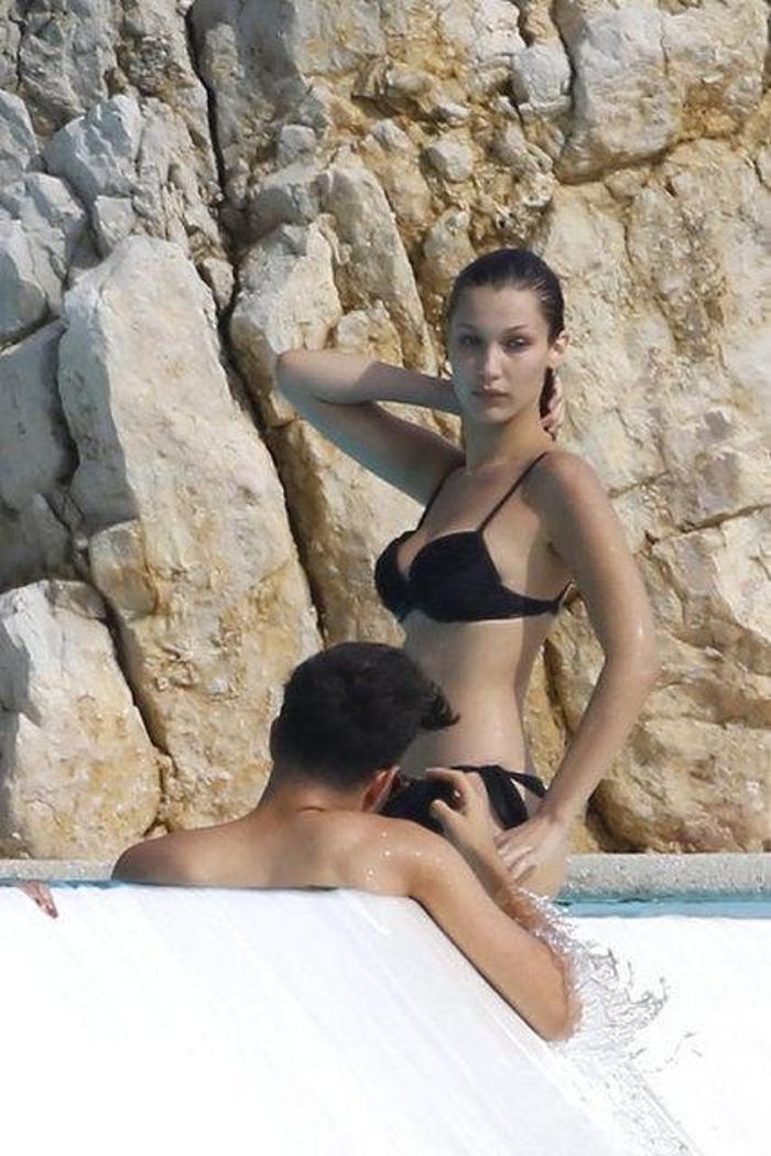 Bella Hadidin Cannes tatili