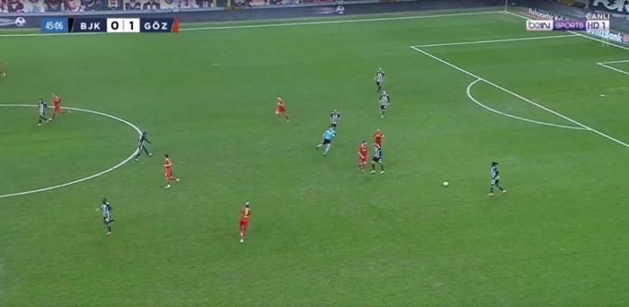Beşiktaş - Göztepe maçında olay Rachid Ghezzal çılgına döndü