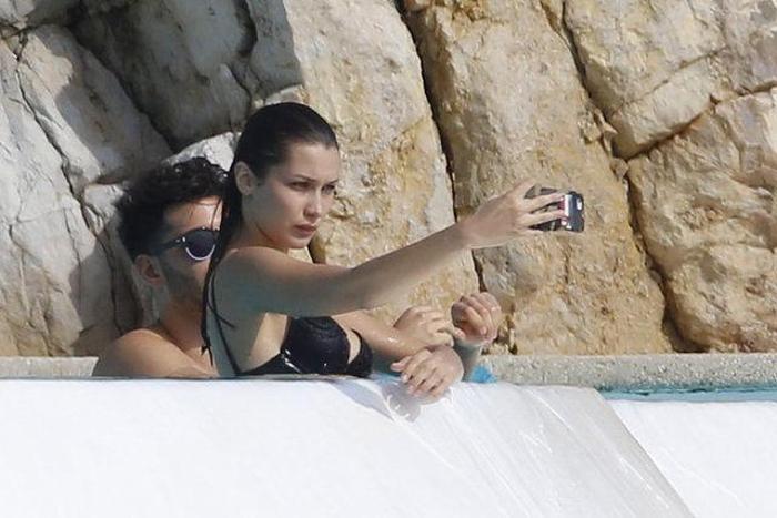 Bella Hadidin Cannes tatili