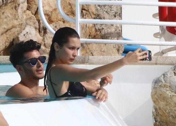 Bella Hadidin Cannes tatili