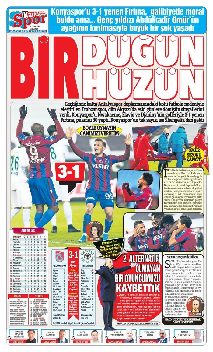Trabzon yerel basınında buruk sevinç