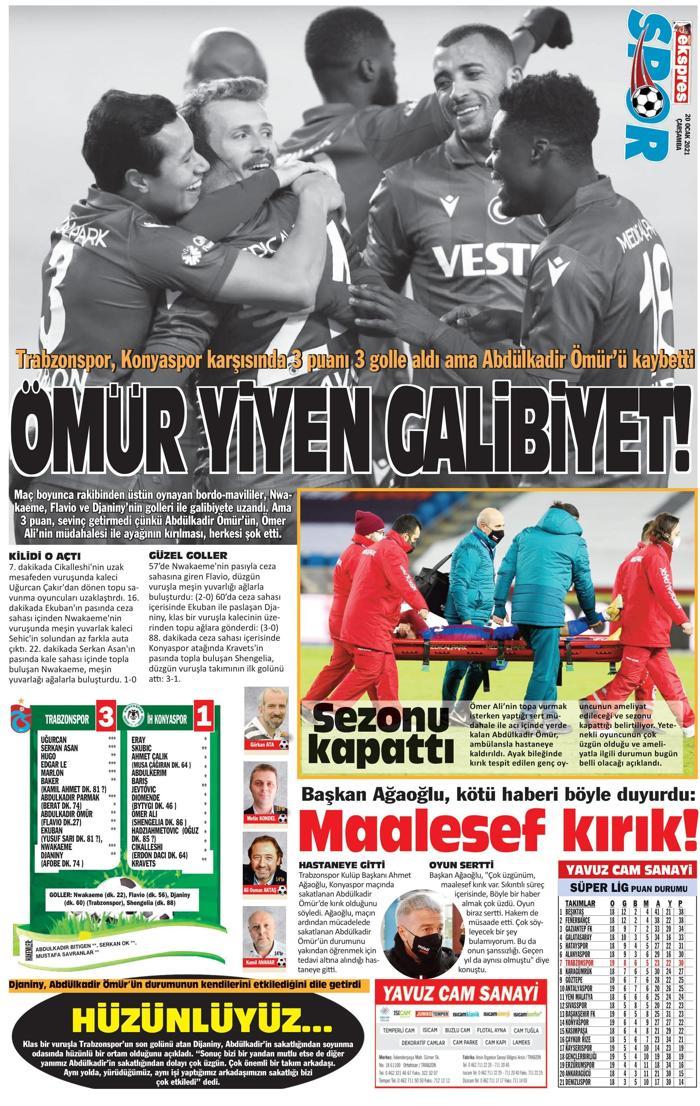 Trabzon yerel basınında buruk sevinç