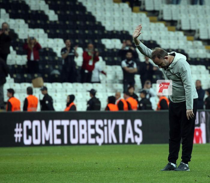 Vodafone Parkta Sergen Yalçın fırtınası Taraftar istedi, geri döndü