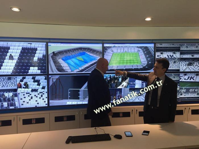 İşte Vodafone Arenadan son görüntüler