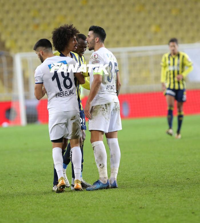 Aytaç Kara ile Luiz Gustavo kafa kafaya Fenerbahçe-Kasımpaşa maçına damga vuran an