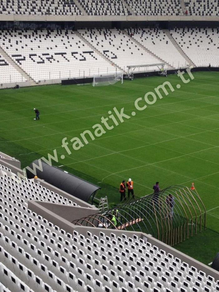 İşte Vodafone Arenadan son görüntüler