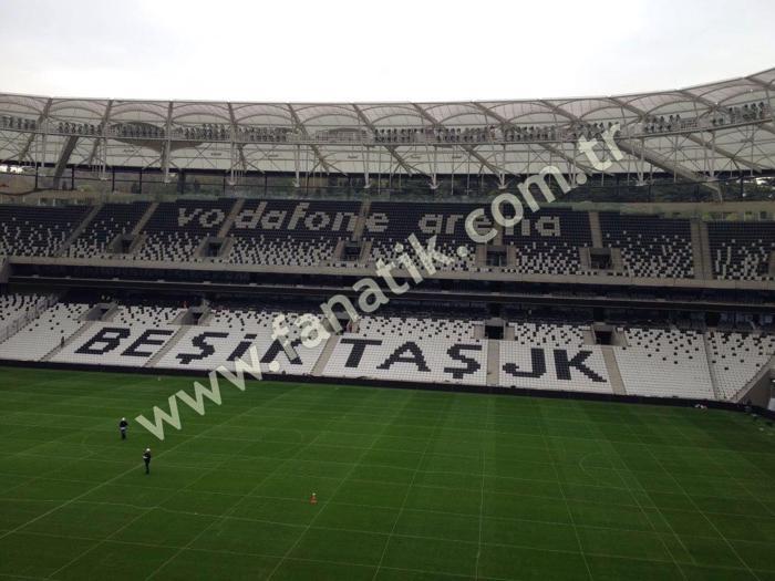 İşte Vodafone Arenadan son görüntüler