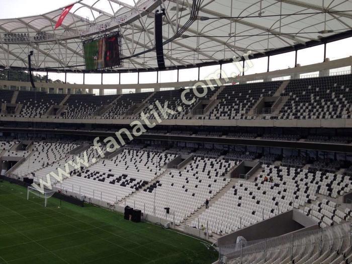 İşte Vodafone Arenadan son görüntüler