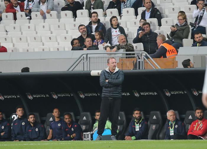 Beşiktaş - Alanyaspor maçından ekrana yansımayanlar