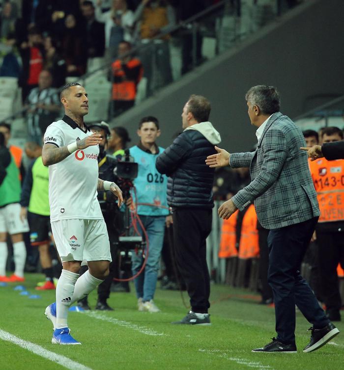 Beşiktaş - Alanyaspor maçından ekrana yansımayanlar