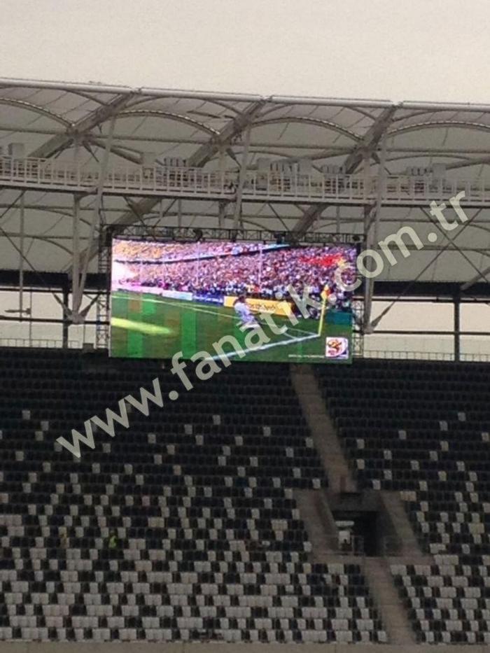 İşte Vodafone Arenadan son görüntüler