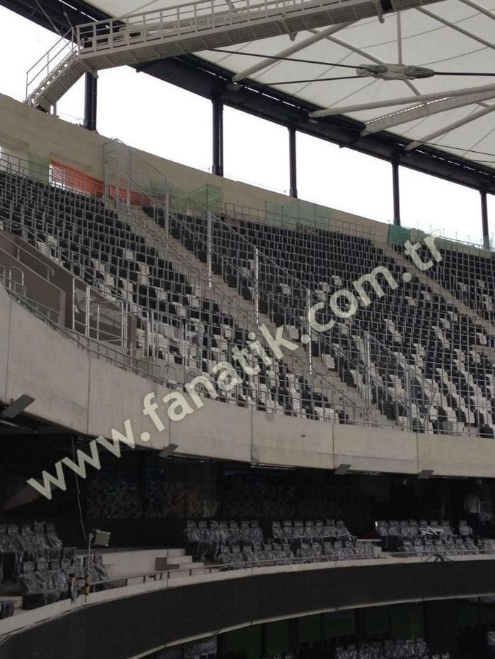 İşte Vodafone Arenadan son görüntüler