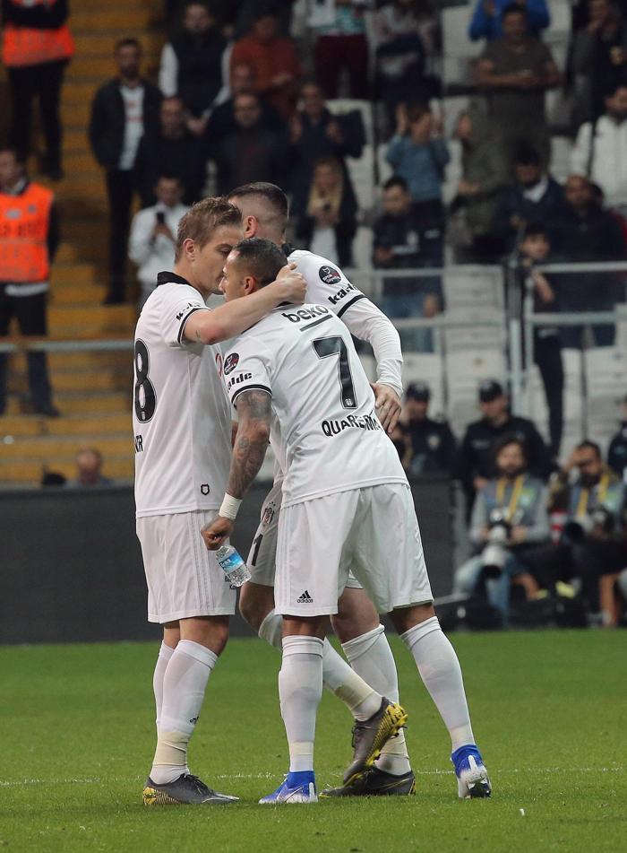 Beşiktaş - Alanyaspor maçından ekrana yansımayanlar