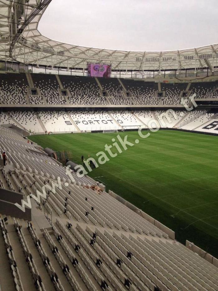 İşte Vodafone Arenadan son görüntüler