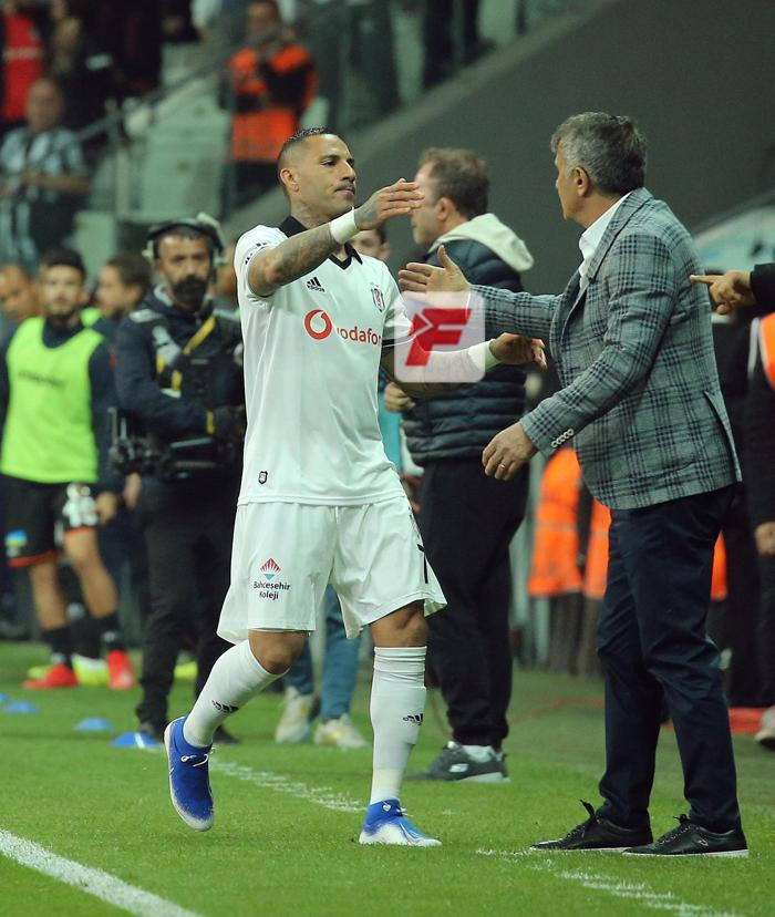Beşiktaş - Alanyaspor maçından ekrana yansımayanlar