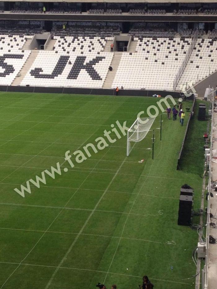 İşte Vodafone Arenadan son görüntüler
