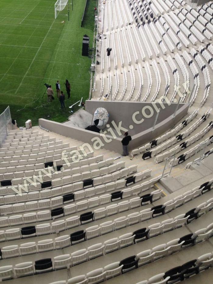 İşte Vodafone Arenadan son görüntüler