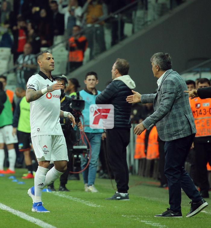 Beşiktaş - Alanyaspor maçından ekrana yansımayanlar