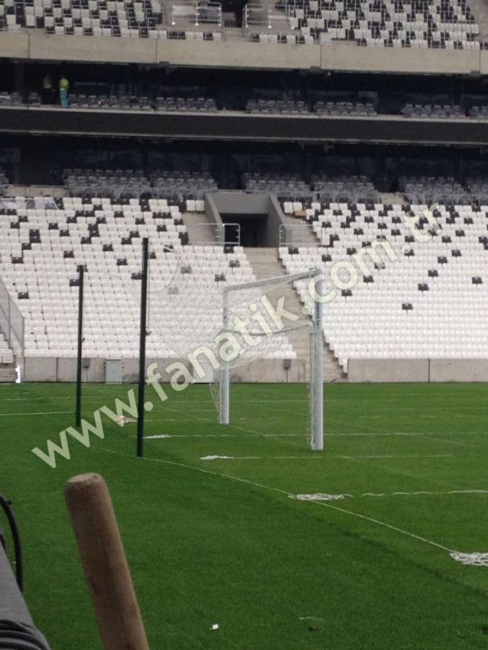 İşte Vodafone Arenadan son görüntüler