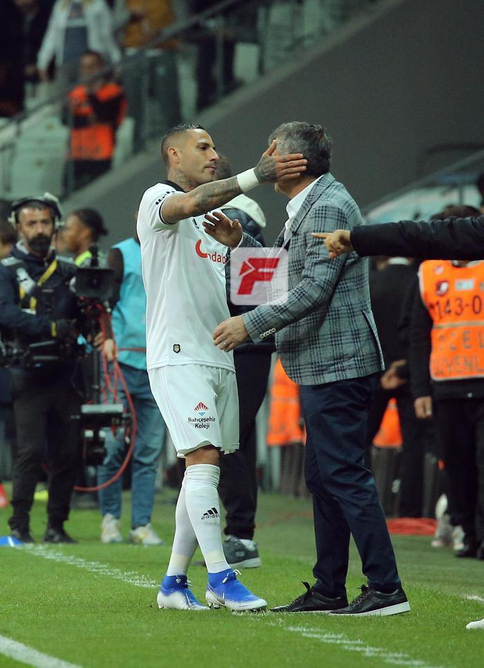 Beşiktaş - Alanyaspor maçından ekrana yansımayanlar