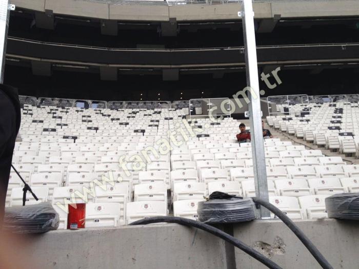 İşte Vodafone Arenadan son görüntüler