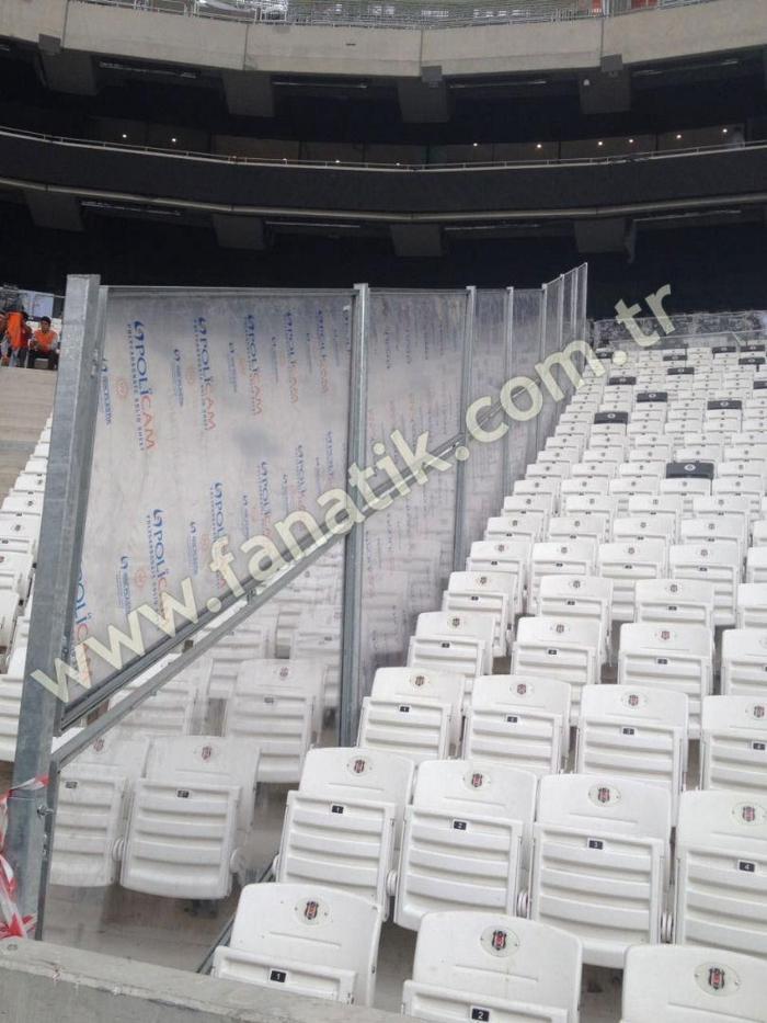 İşte Vodafone Arenadan son görüntüler