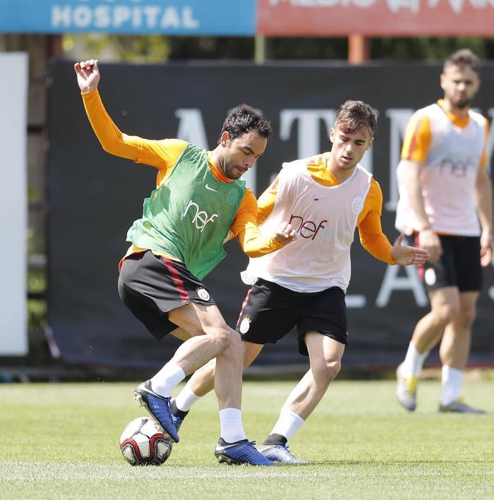 Galatasarayda neşeli idman