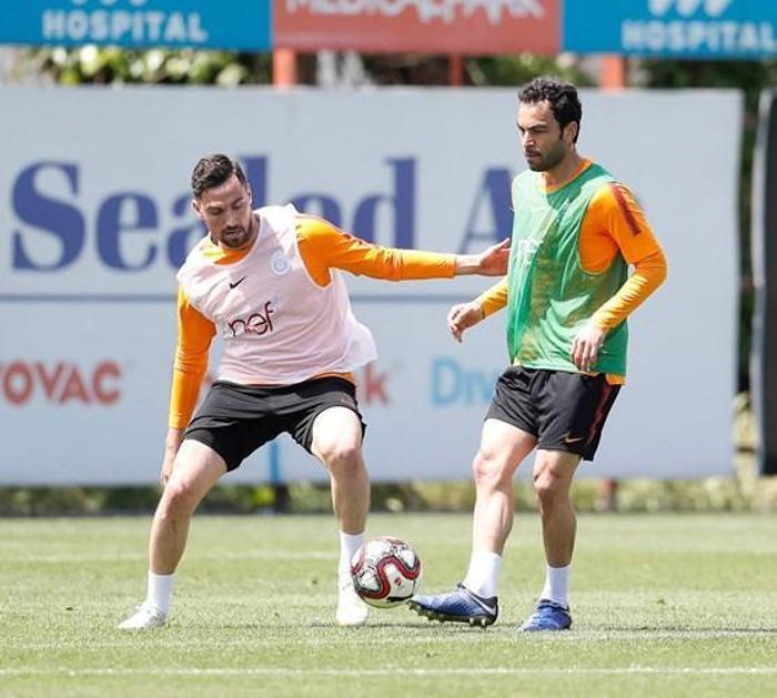 Galatasarayda neşeli idman