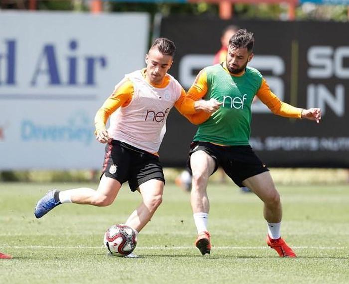 Galatasarayda neşeli idman
