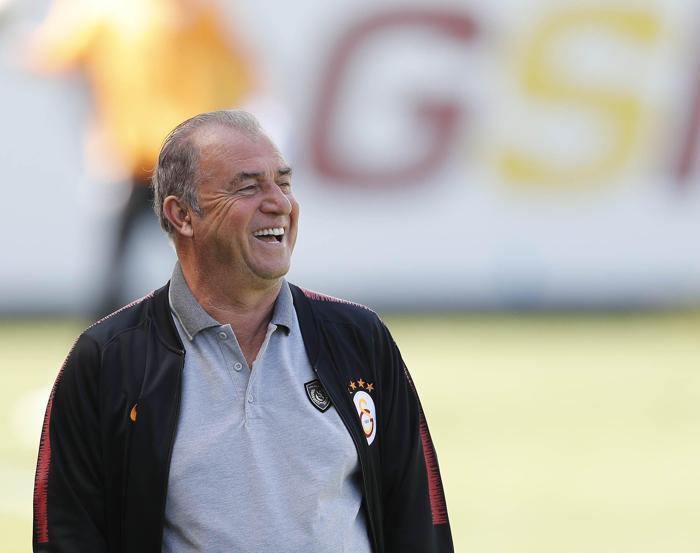 Galatasarayda neşeli idman
