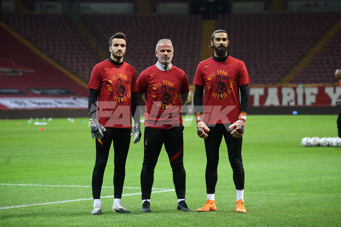 Galatasaray - Antalyaspor maçı öncesi Omar Elabdellaouiye destek