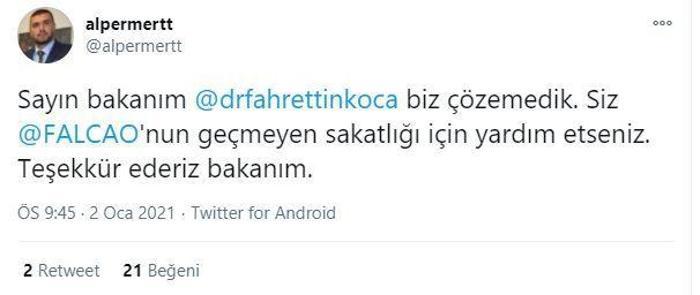 Galatasaray taraftarı isyan etti: Falcao artık yeter