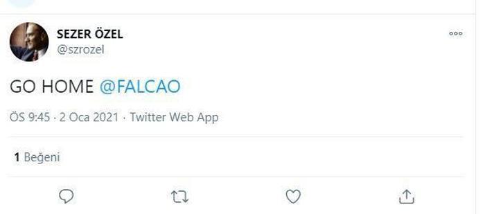 Galatasaray taraftarı isyan etti: Falcao artık yeter