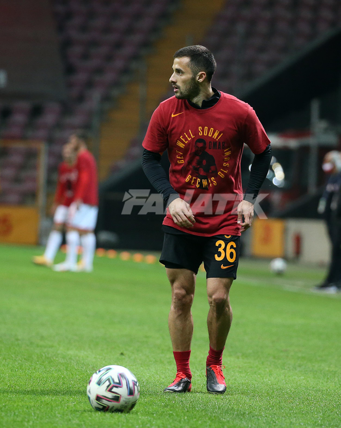 Galatasaray - Antalyaspor maçı öncesi Omar Elabdellaouiye destek