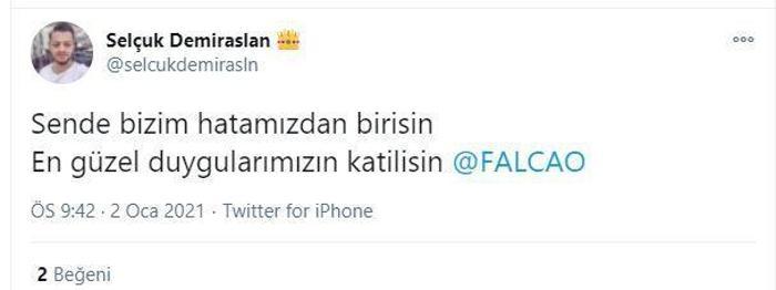 Galatasaray taraftarı isyan etti: Falcao artık yeter