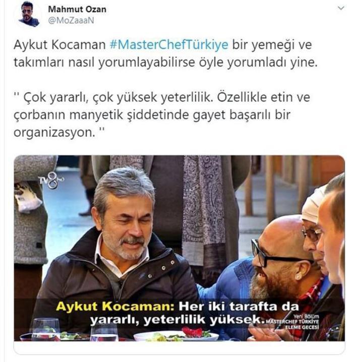 Aykut Kocaman, Masterchefte