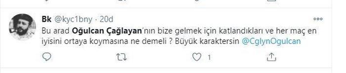 Herkes Oğulcan Çağlayanın performansını konuşuyor