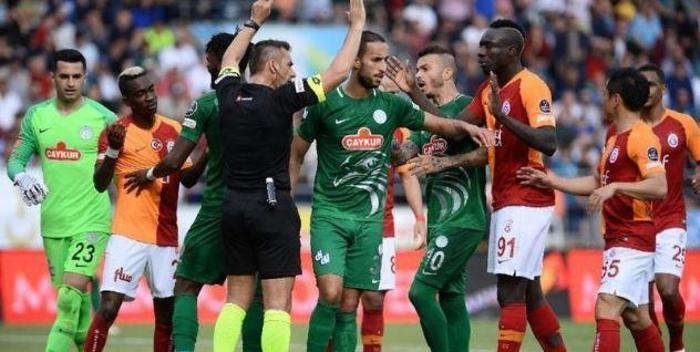 Çaykur Rizespor - Galatasaray maçı tekrarlanacak mı Kural hatası...