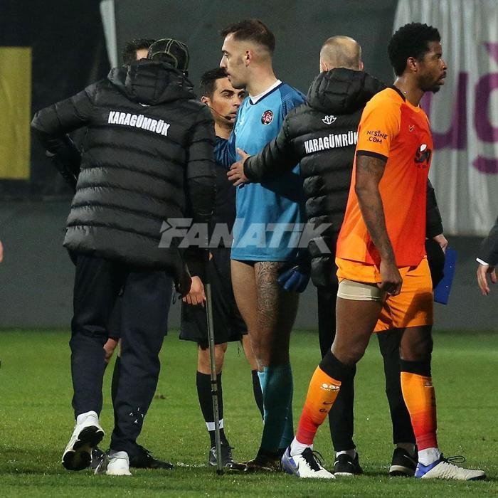 Fatih Karagümrük - Galatasaray maçında ekrana yansımayanlar