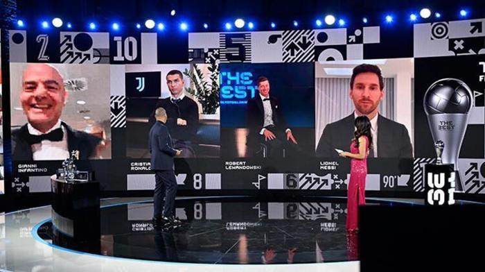 Ronaldonun şaşkın hali FIFAnın Yılın Futbolcusu Ödülü gecesinde şoke eden anlar