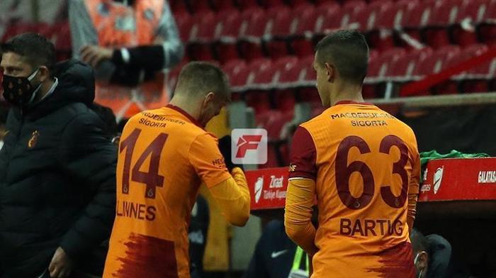 Galatasarayın genç yeteneği Bartuğ Elmazı Fatih Terim teselli etti