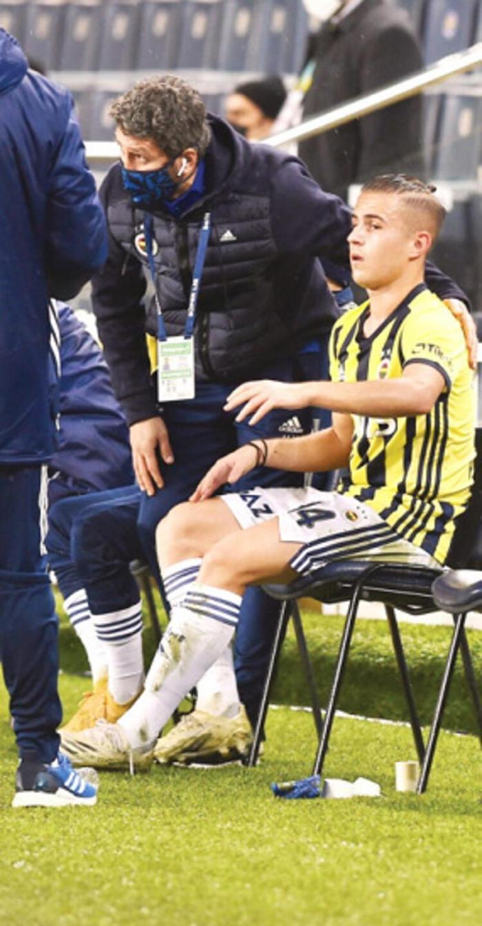Fenerbahçede Pelkas sinirlerine hakim olamadı