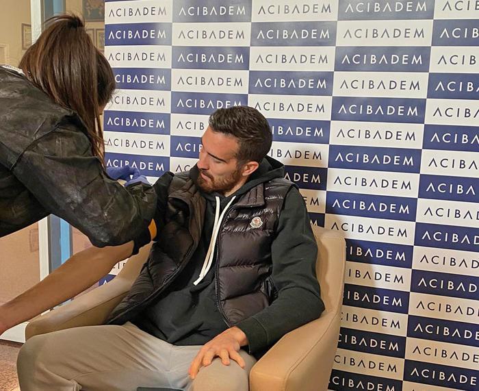 Fenerbahçe idmanından kareler