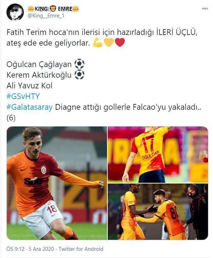 Galatasarayın genç futbolcusu Kerem Aktürkoğlu sosyal medyada gündem oldu