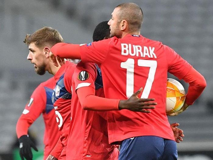 Lillede Burak Yılmaz şov 5 dakikada iki gol