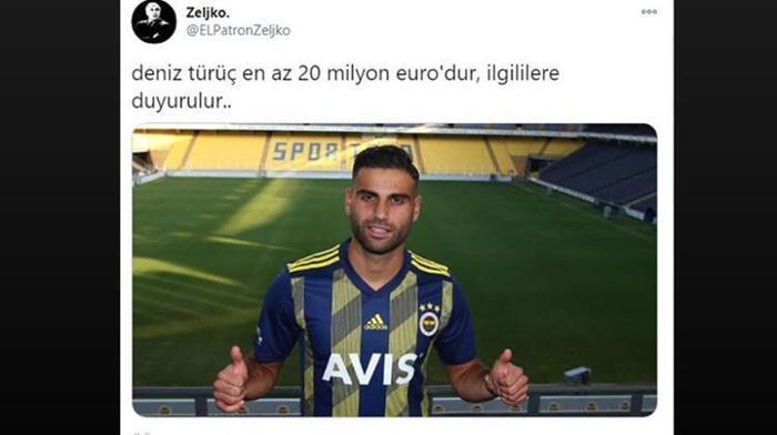 Şampiyonlar Liginde Deniz Türüç rüzgarı 20 milyon euro