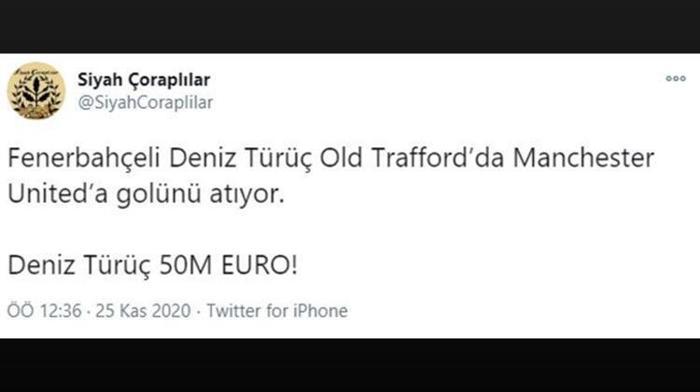 Şampiyonlar Liginde Deniz Türüç rüzgarı 20 milyon euro
