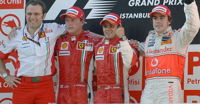 2007 | Felipe Massa | Brezilyalıdan duble